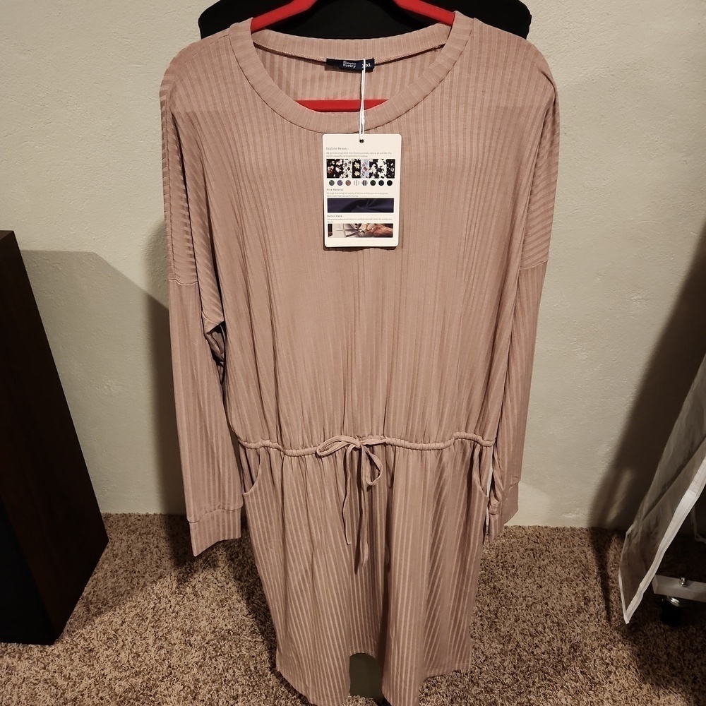 Simier Fariry Drawstring Dress Women's XXL - Picture 3 of 7